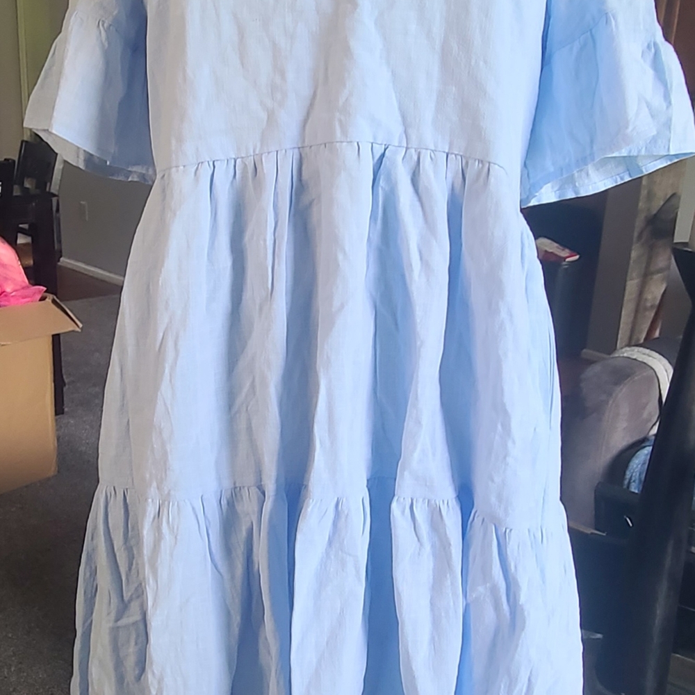 Light Blue Kids Dress